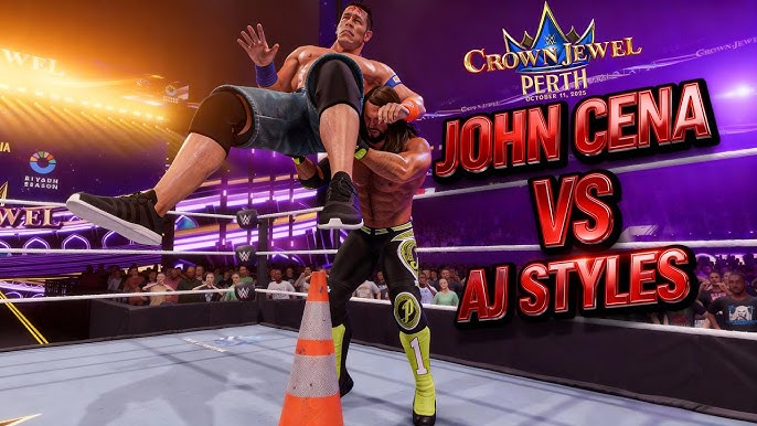 Cena vs Styles Showdown