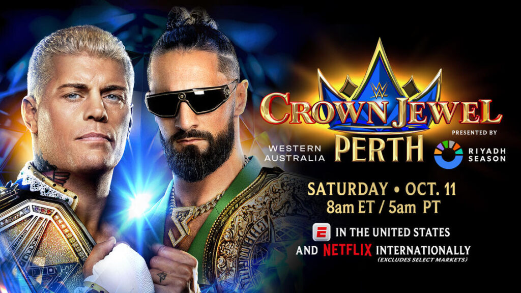Cody Rhodes vs Seth Rollins Crown Jewel 2025