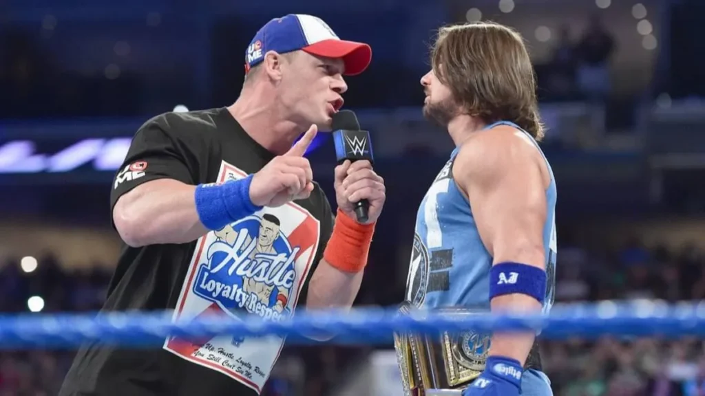 John Cena vs AJ Styles Crown Jewel Match Prediction